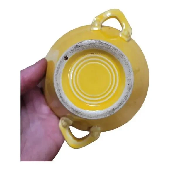 VTG Fiestaware Sugar Bowl by Homer Laughlin - Picture 2 of 5